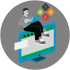 Hire MEAN Stack Developer Logo